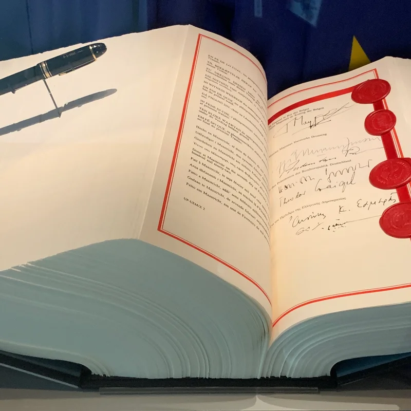 Signing of the Maastricht Treaty
