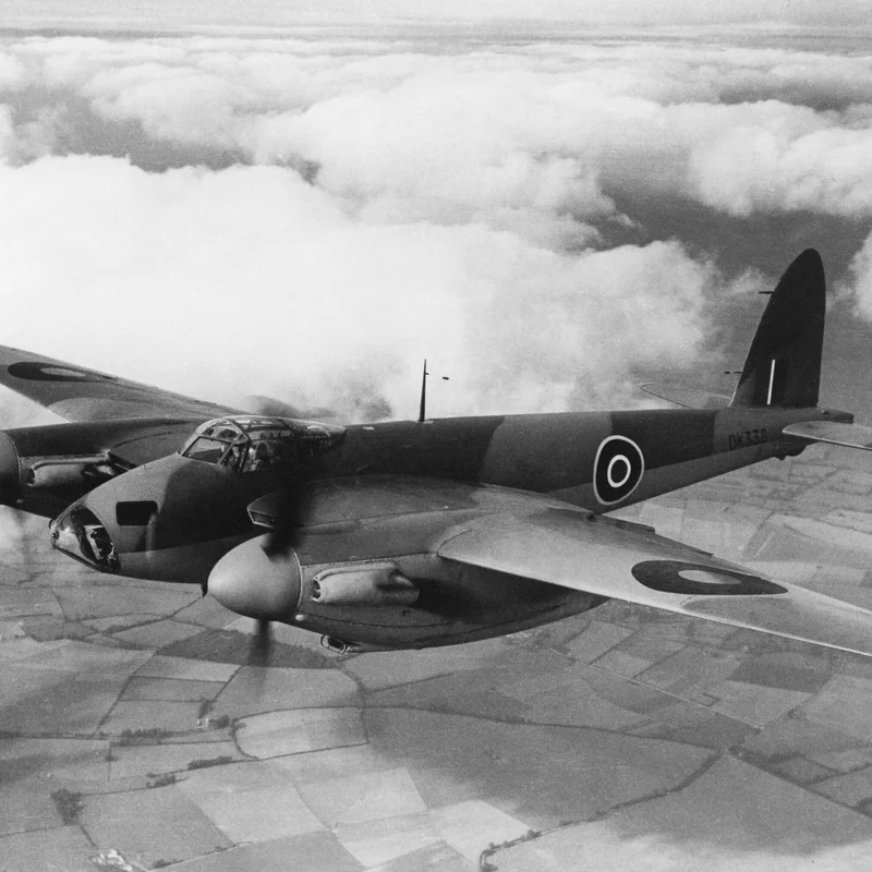 First Flight of the De Havilland Mosquito