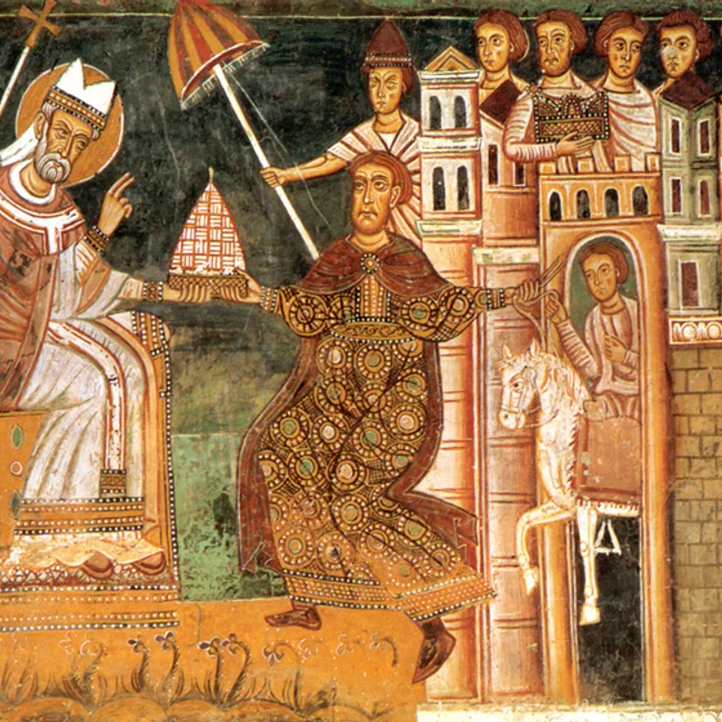 Beginning of Pope Sylvester I's Reign