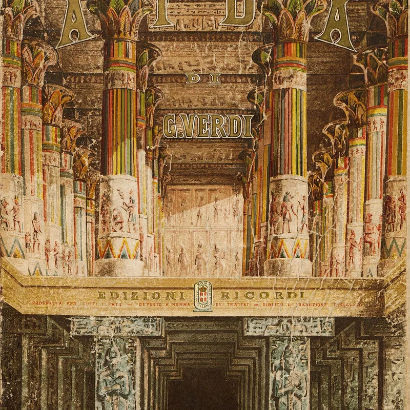 Debut of Aida in Cairo