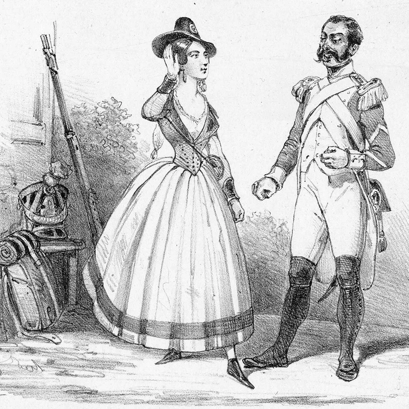 Premiere of La fille du régiment
