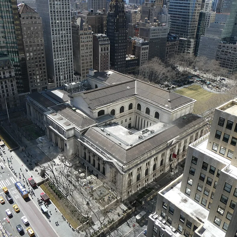 Formation of New York Public Library