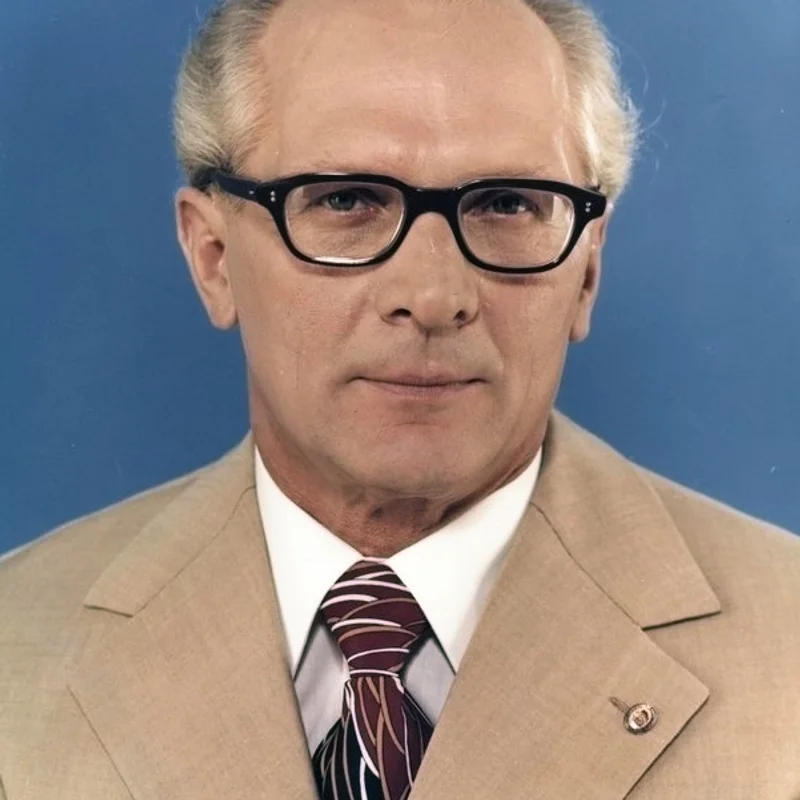 Erich Honecker Becomes First Secretary