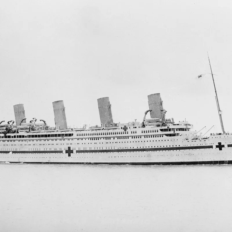 Launch of RMS Britannic