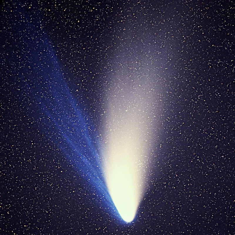 Closest Approach of Comet Hale–Bopp