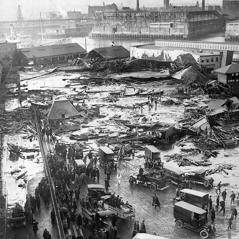 Great Molasses Flood in Boston