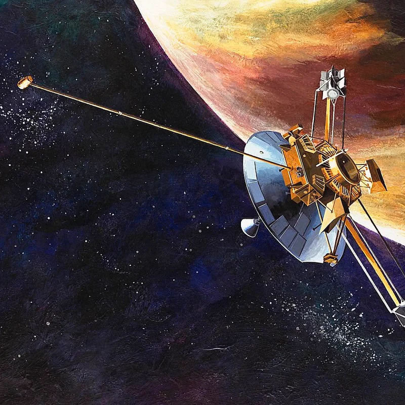 Pioneer 10 Leaves Solar System