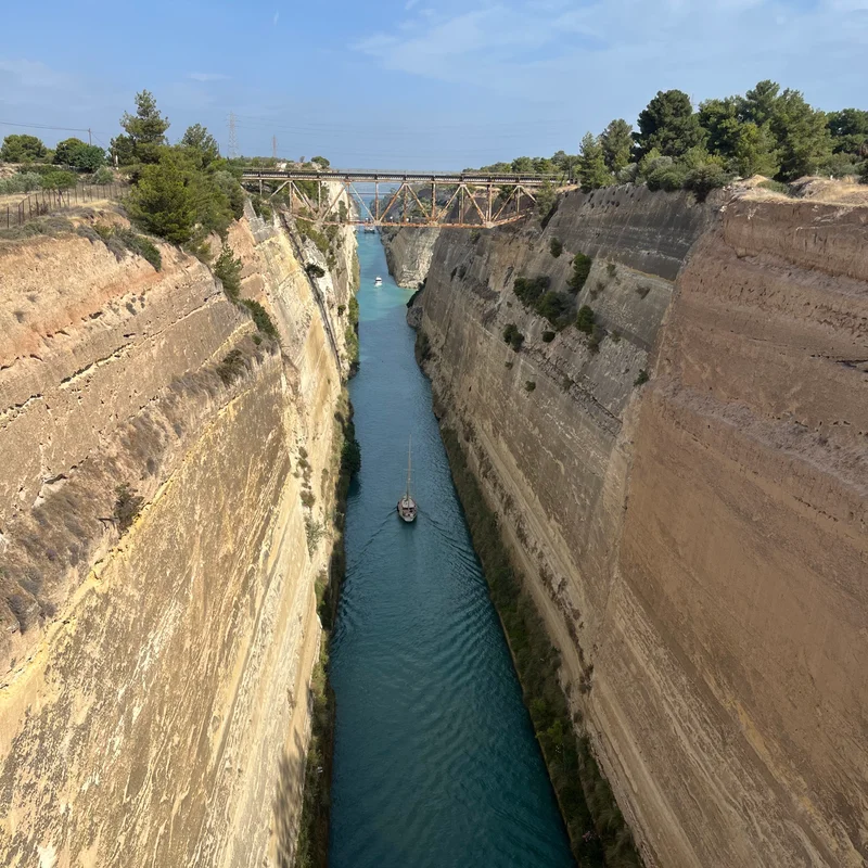 Opening of the Corinth Canal
