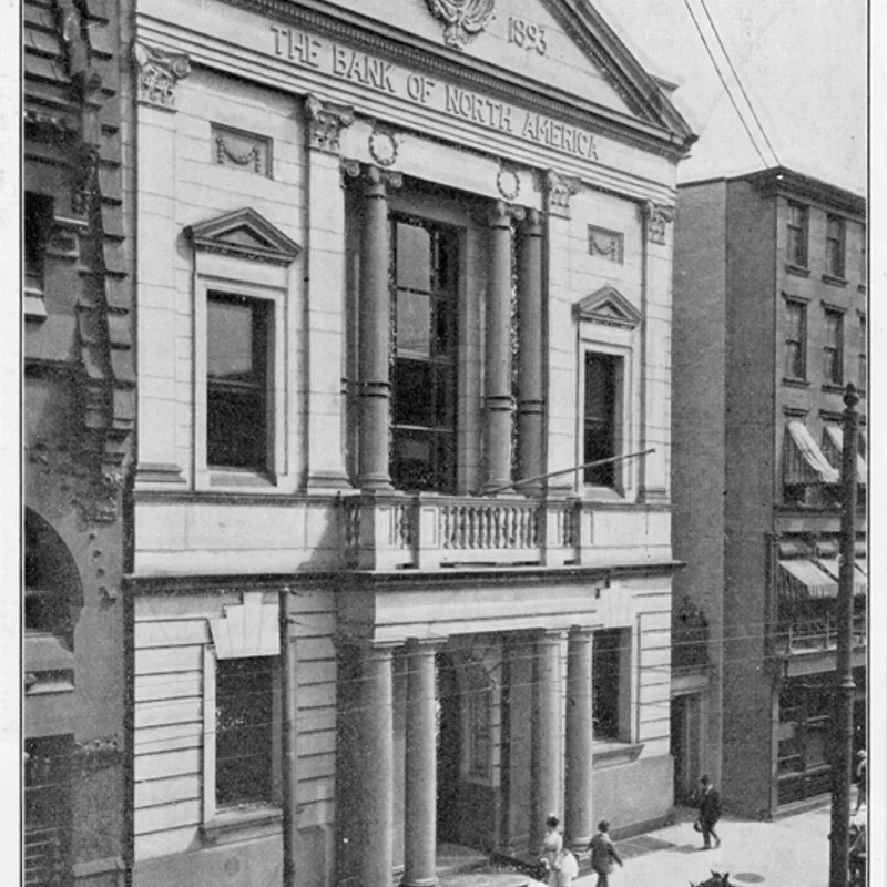 Opening of Bank of North America
