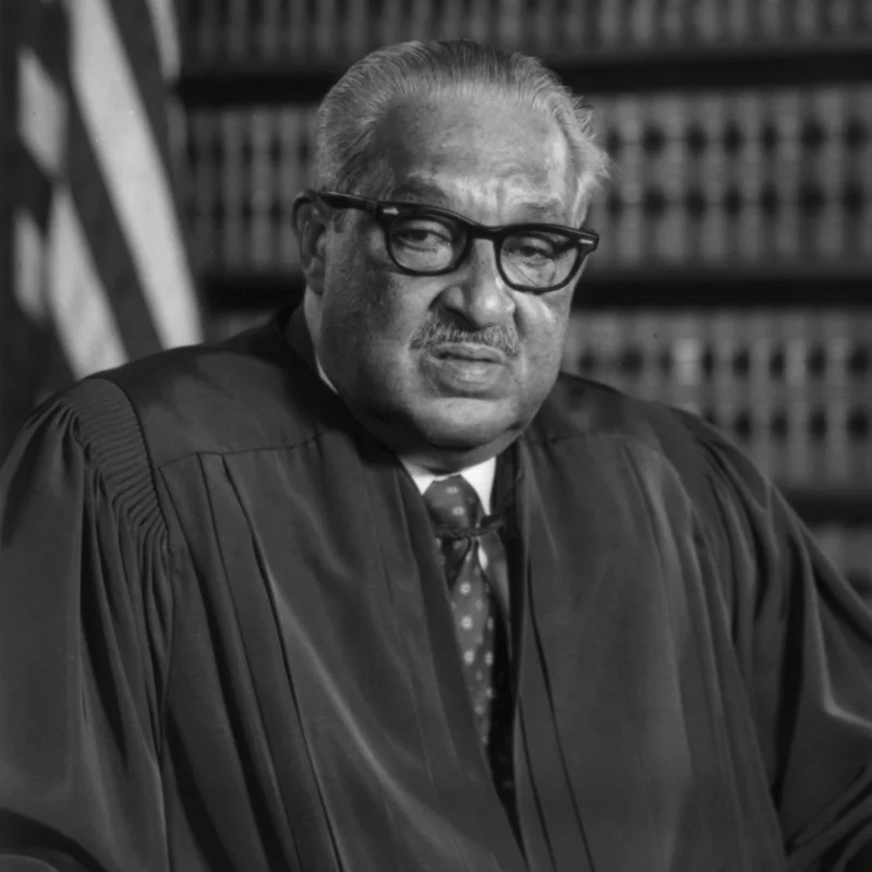 Swearing-in of Thurgood Marshall