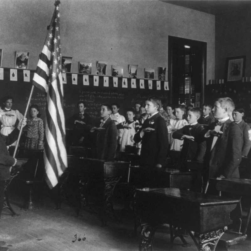 First Use of Pledge of Allegiance