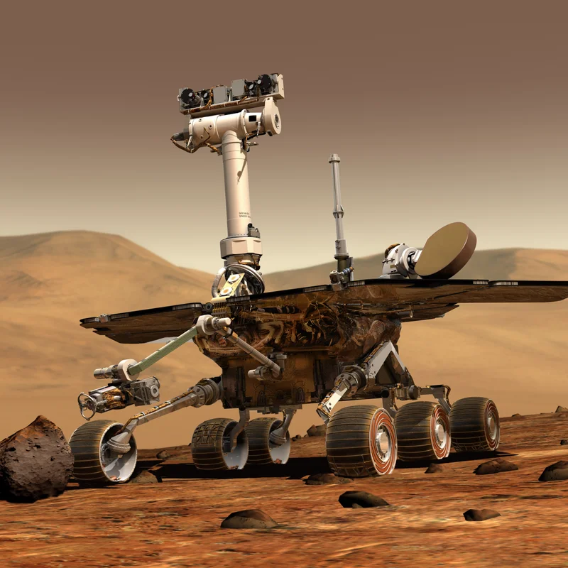 Opportunity Rover Lands on Mars