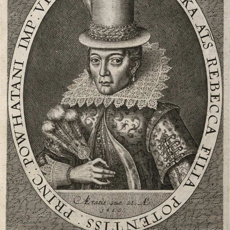Marriage of Pocahontas and John Rolfe