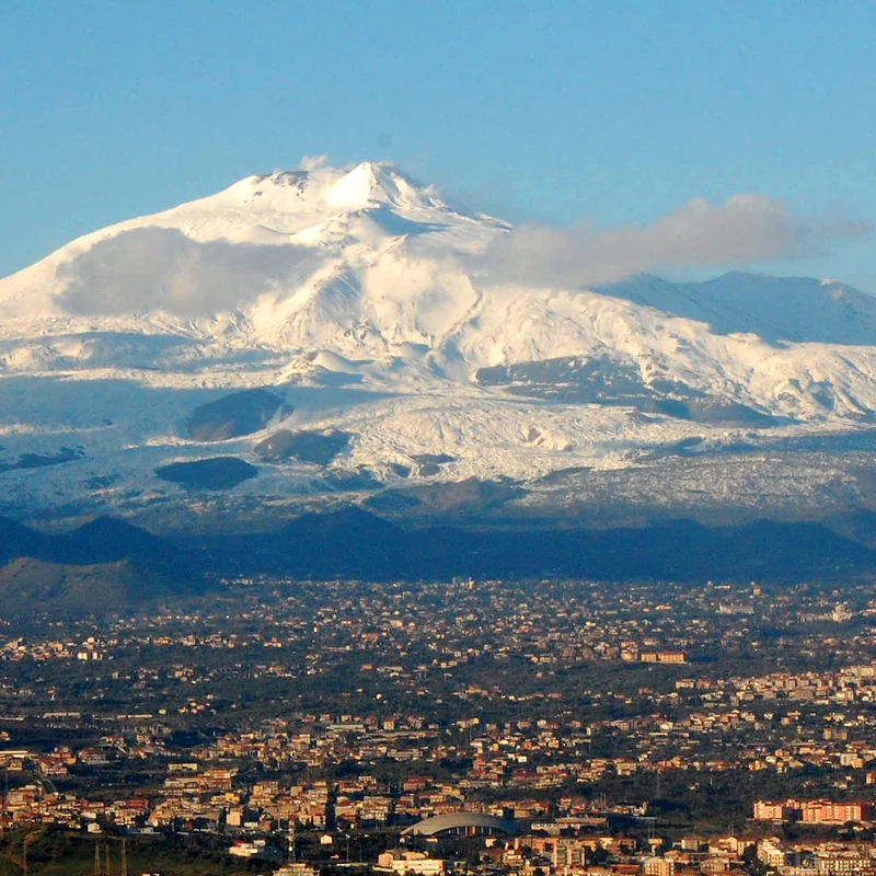 Eruption of Mount Etna