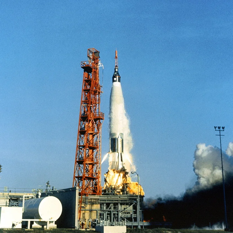 Launch of Mercury-Atlas 8