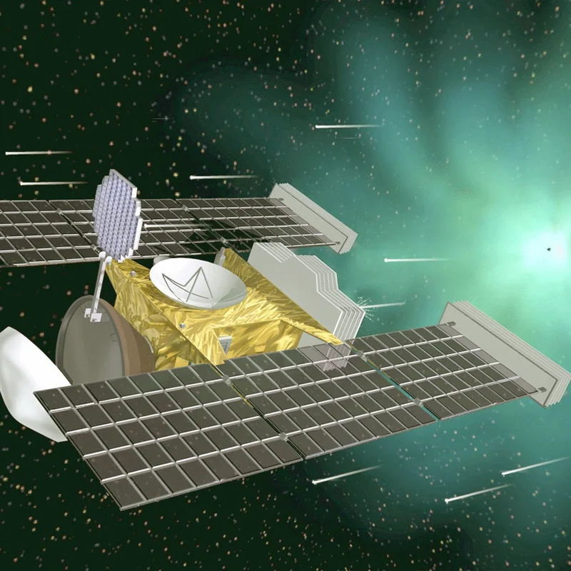 Stardust Probe Flyby