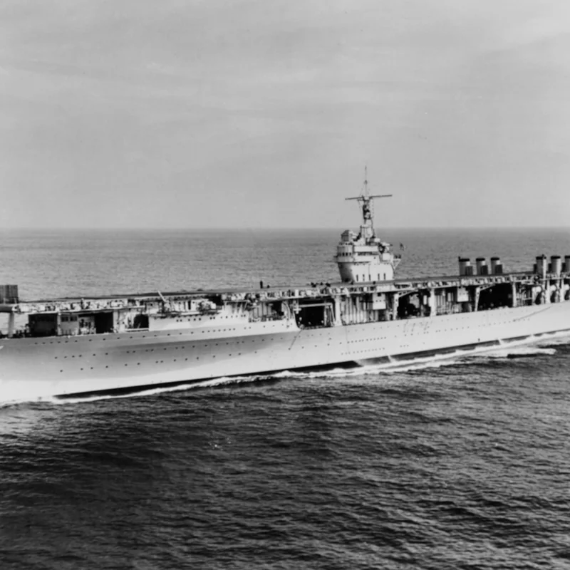 Launch of USS Ranger