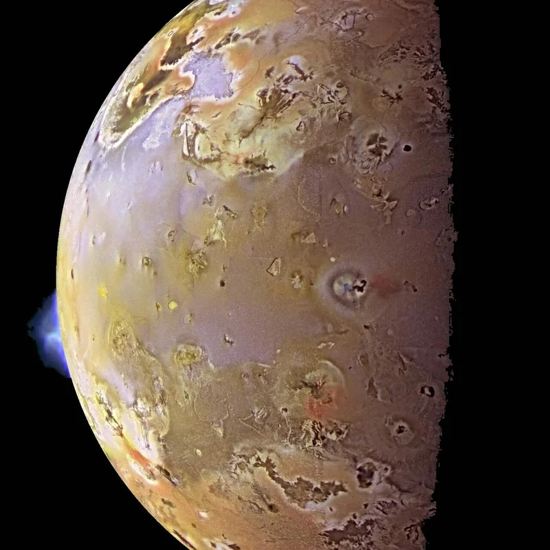 Discovery of Volcanoes on Io
